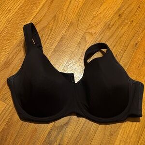 Black Women's Lined Bra 36G